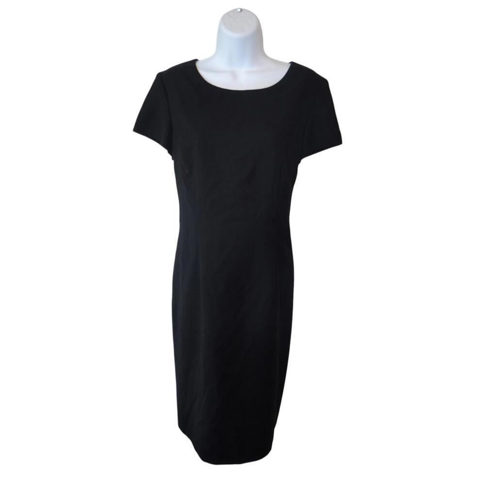 VINTAGE Elegant‎ Talbots Black Dress Size 6